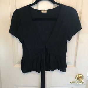 Brandy Melville tie front top